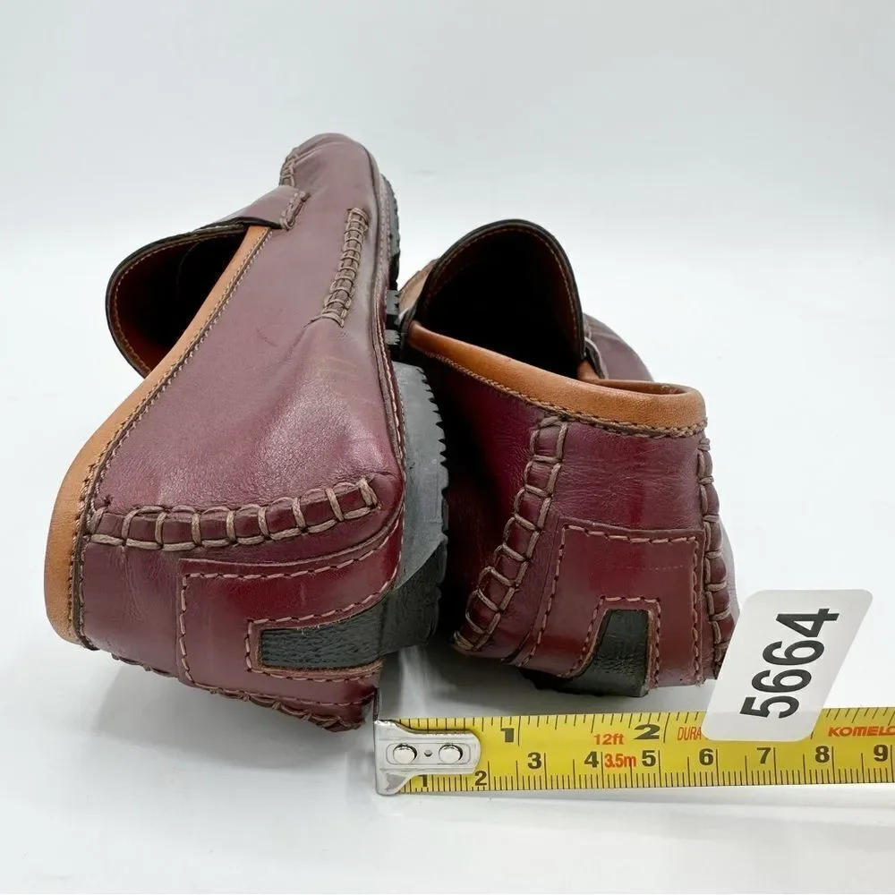 Vintage Gianfranco Ferre Two-Toned Leather Driving Moccasins‎ Sz 40.5 EUR 7.5 US